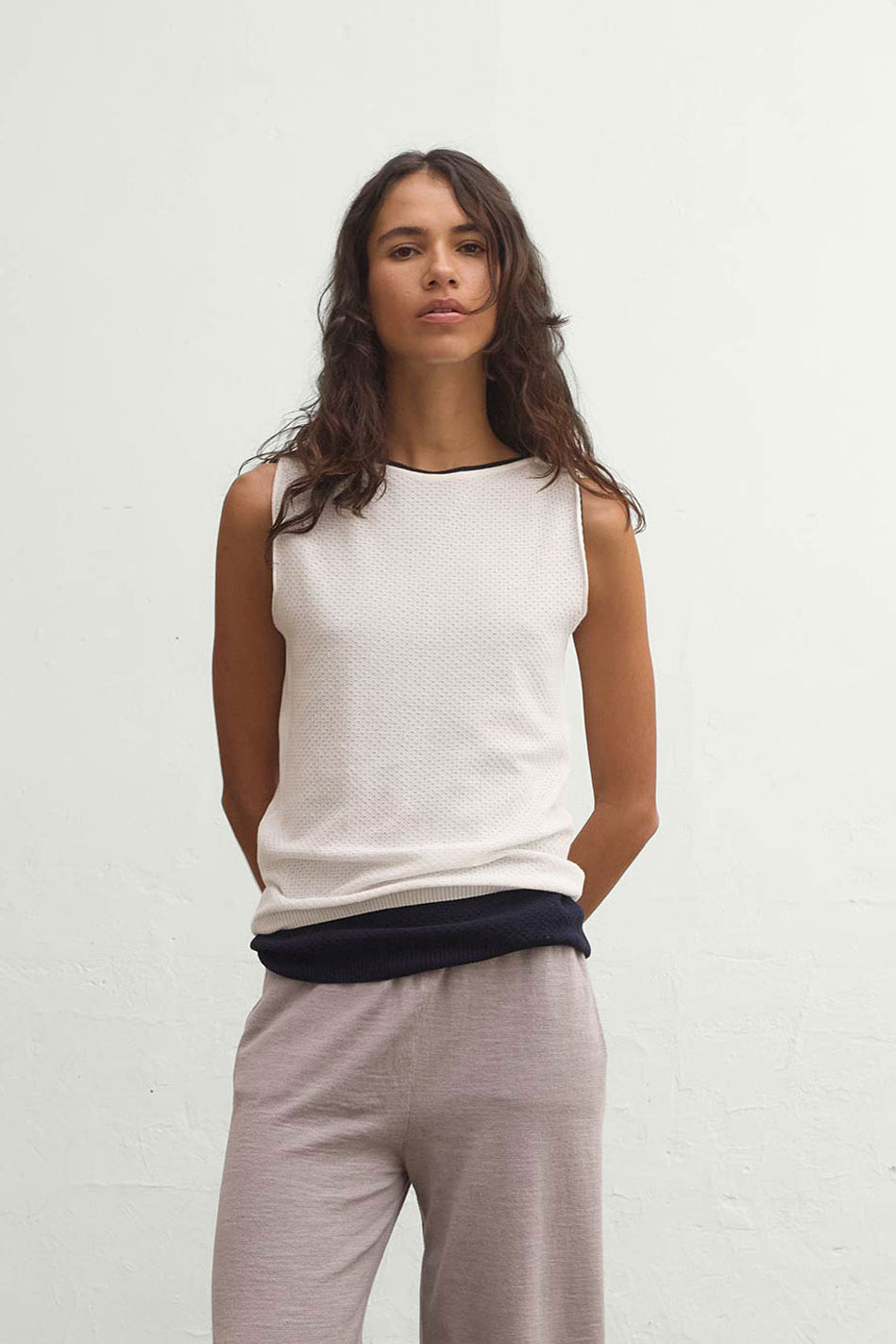 Cato Boatneck Top - Ivory
