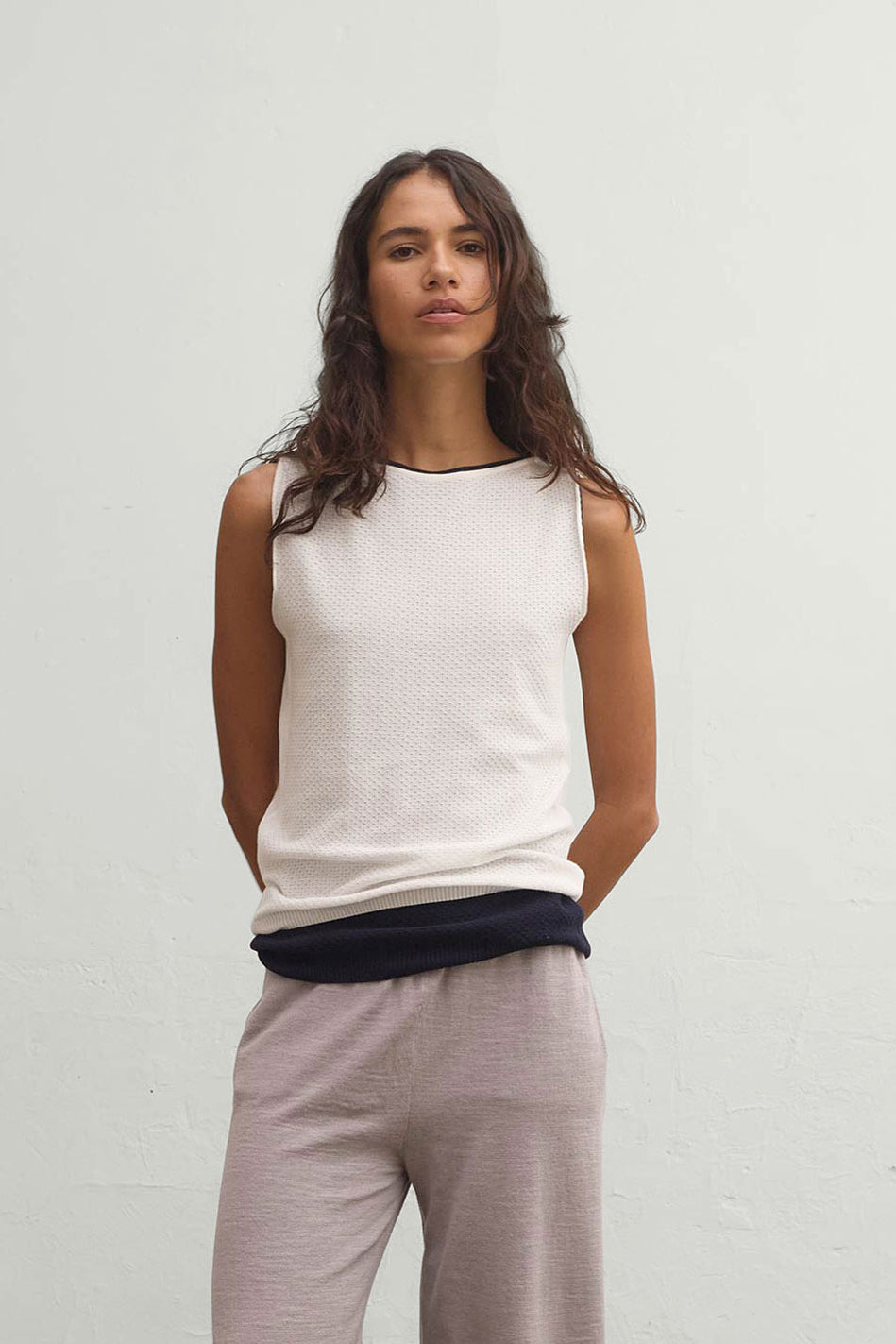 Cato Boatneck Top - Ivory