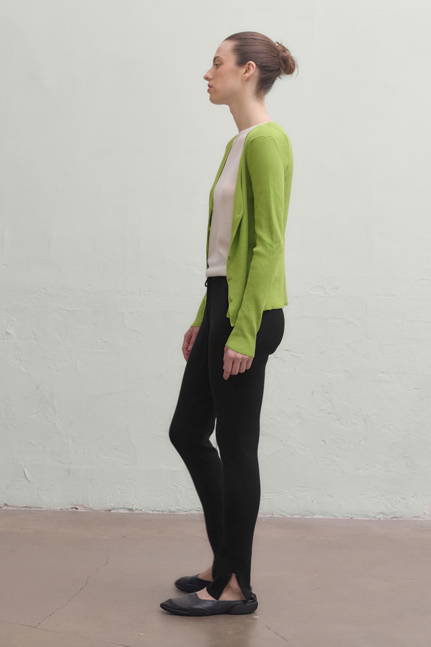 Angles Cardigan - Lemongrass