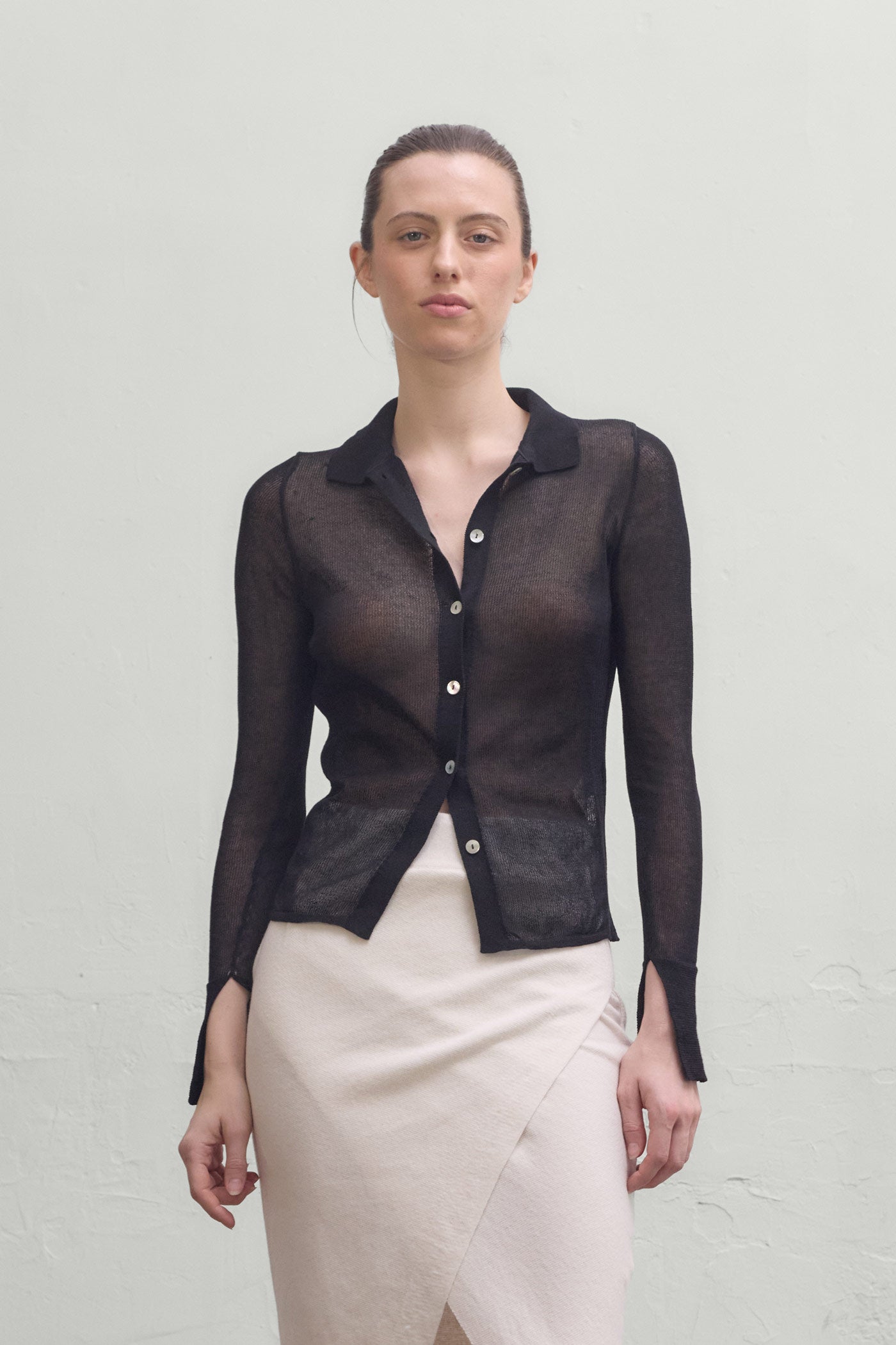 Sari Shirt - Black