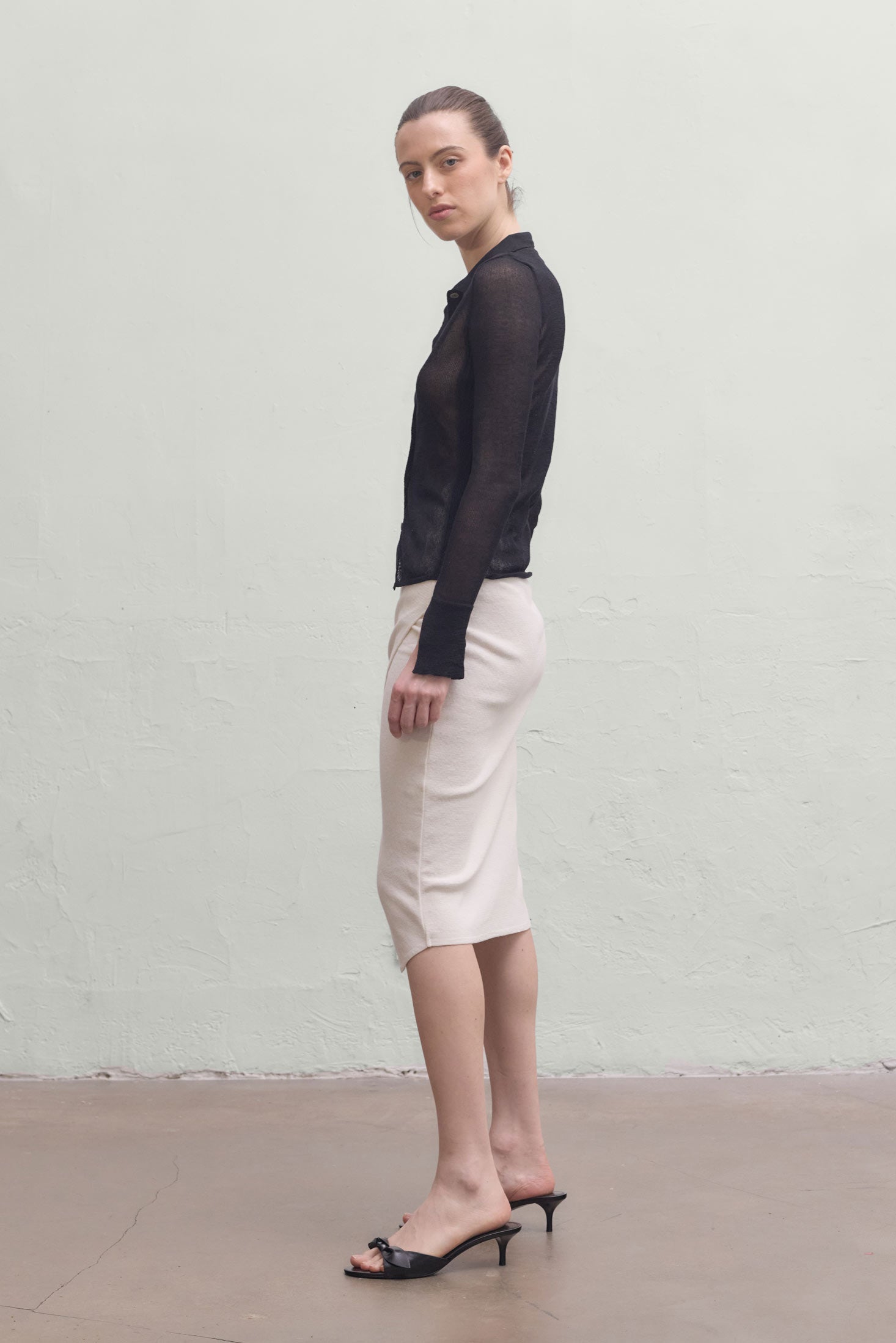 Sari Shirt - Black