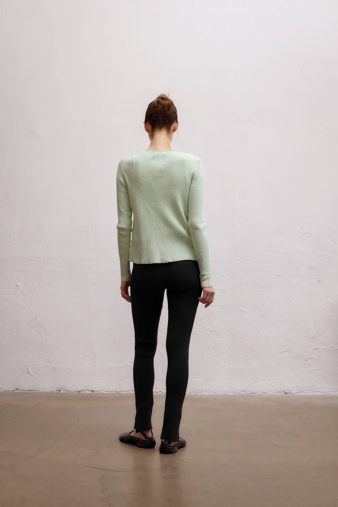 Ivy Rib Pants - Black