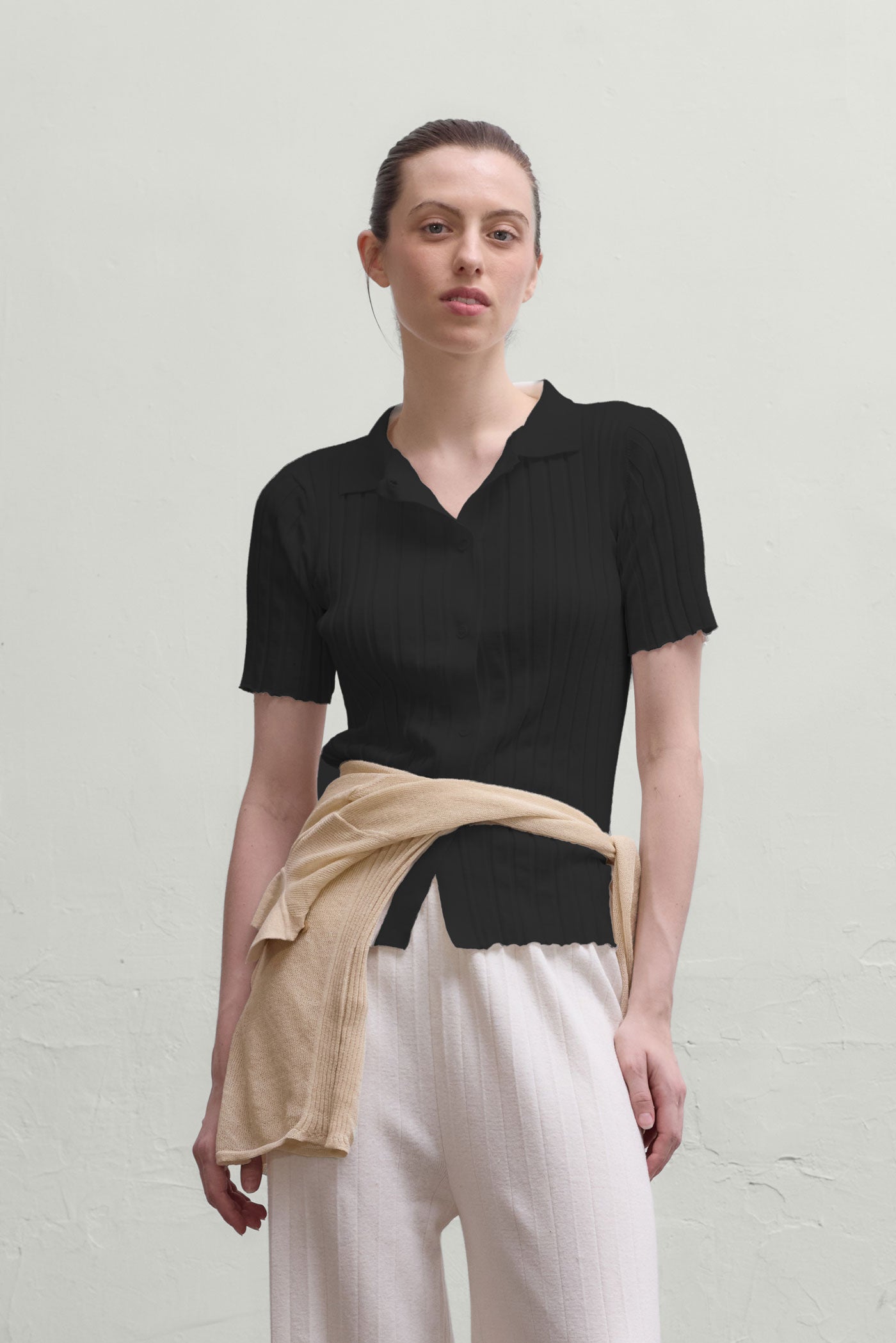 Short Amanzi Shirt - Black