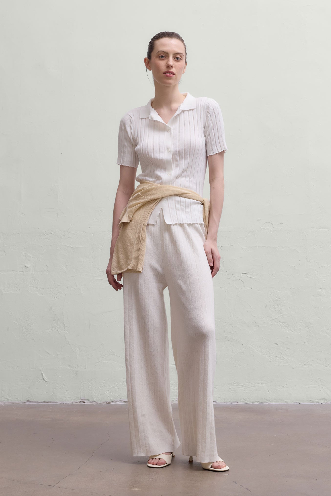 Short Amanzi Shirt - Ivory