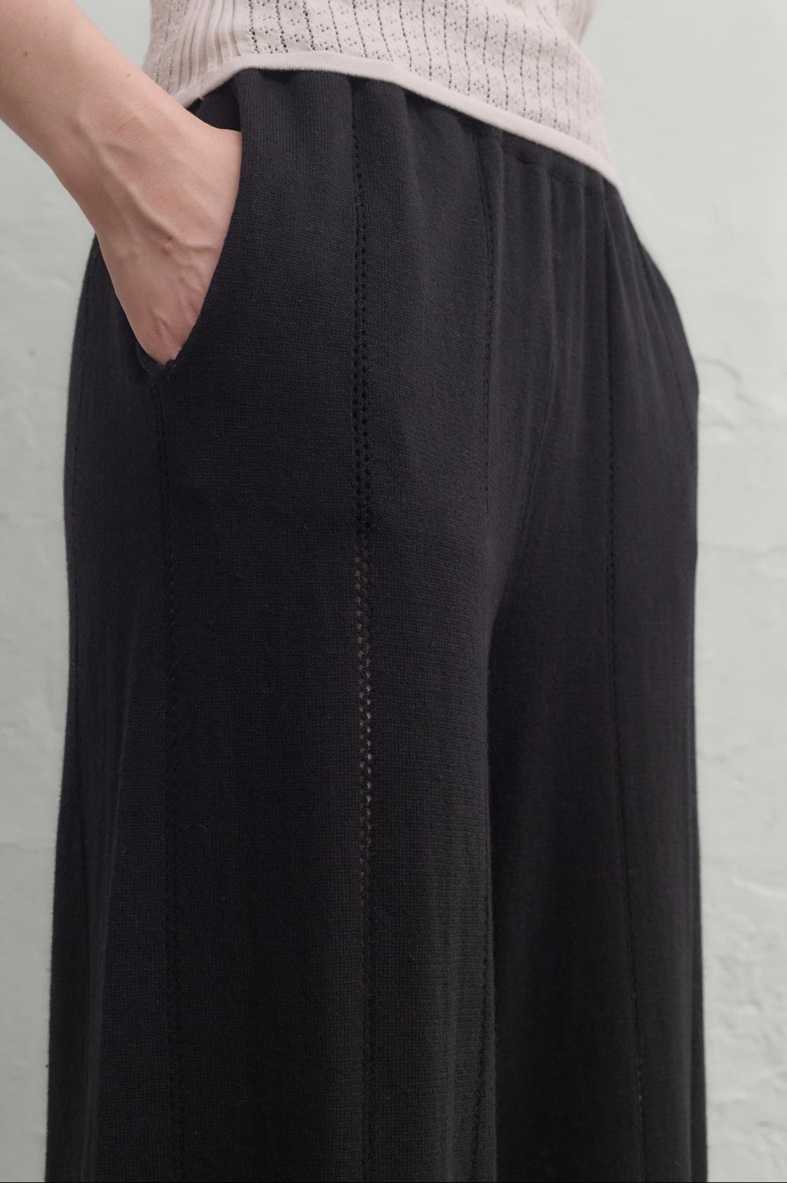 Adelaide Linen Pants - Black