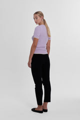 Ribbed Makò T - Lilac