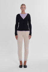 Angles Cardigan - Jet Black