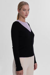 Angles Cardigan - Jet Black