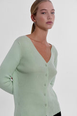 Angles Cardigan - Matcha