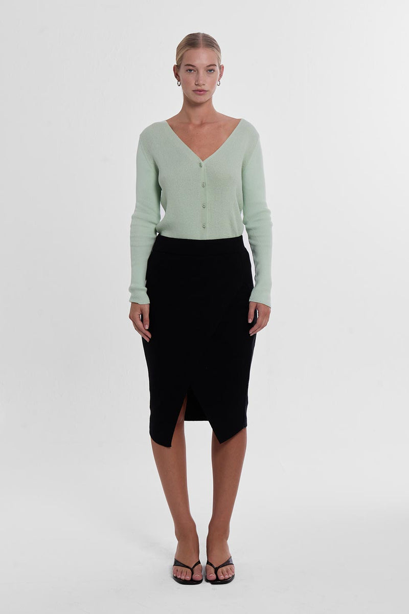 Angles Cardigan - Matcha