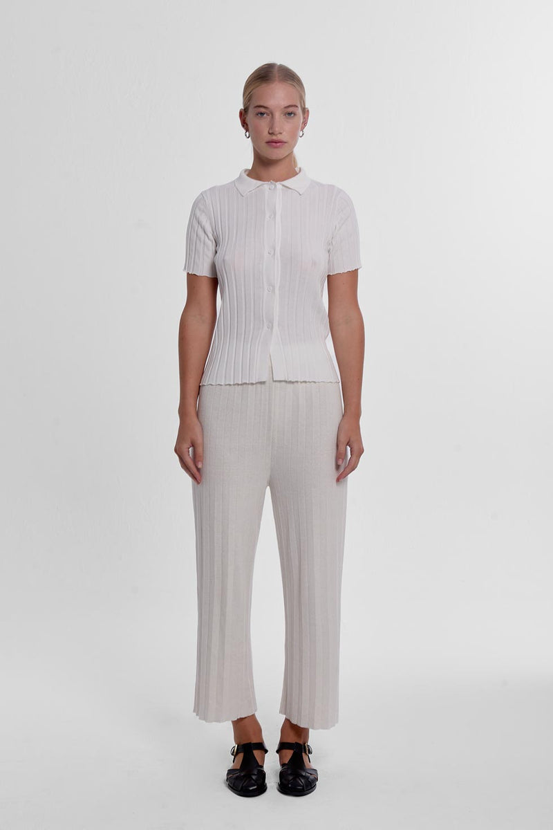 Short Amanzi Shirt - Ivory