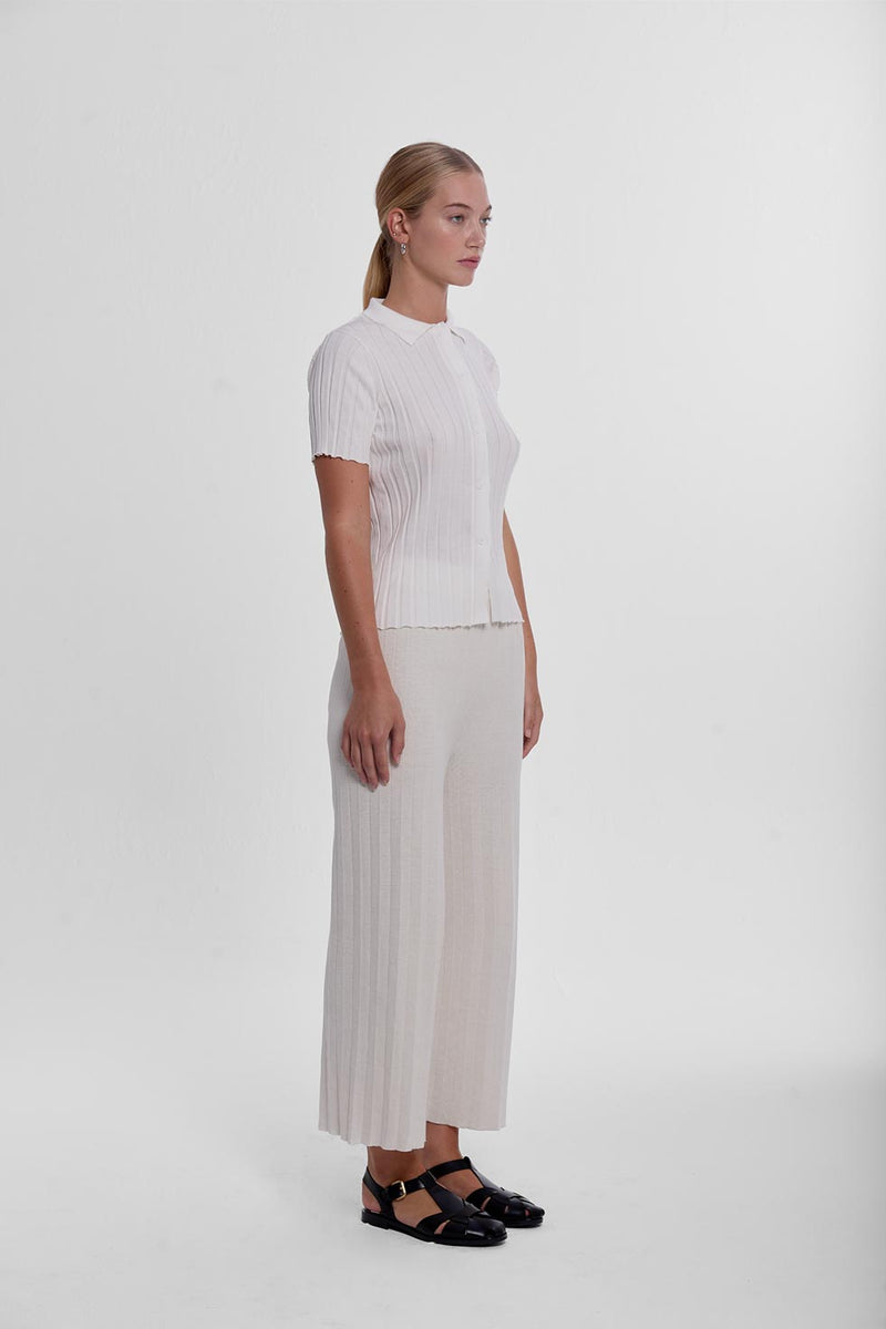 Short Amanzi Shirt - Ivory