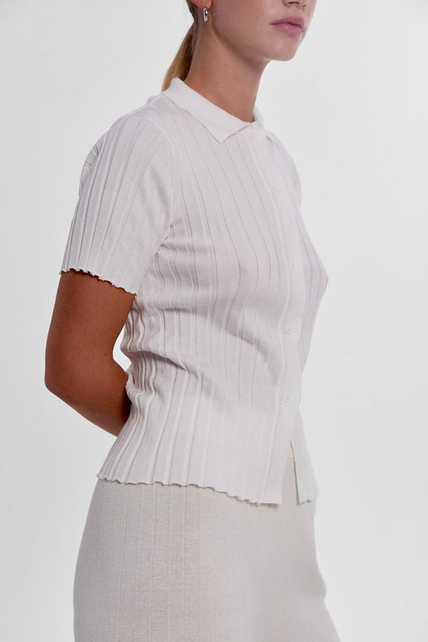 Short Amanzi Shirt - Ivory