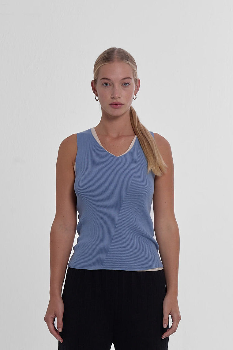 Angles Shell - Sky Blue