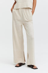 Breezy Linen Pants - Ecru