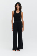 Breezy Linen Pants - Black