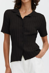 Short Amanzi Shirt - Black