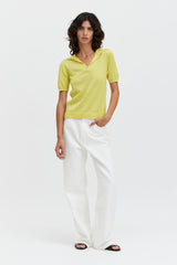 Kei Polo Top - Canary