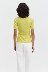 Kei Polo Top - Canary