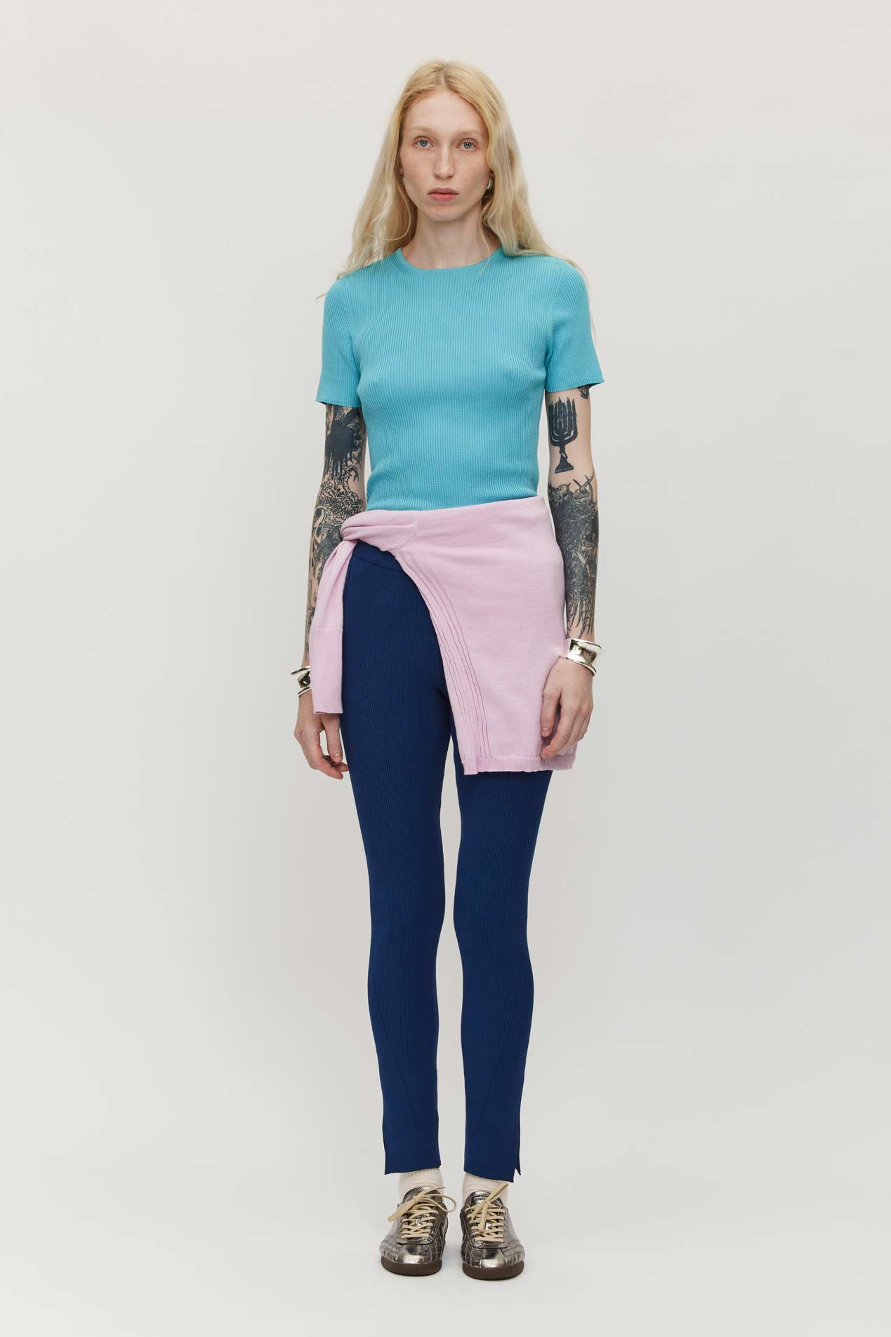 Ribbed Makò T - Sky (Pre-Order)
