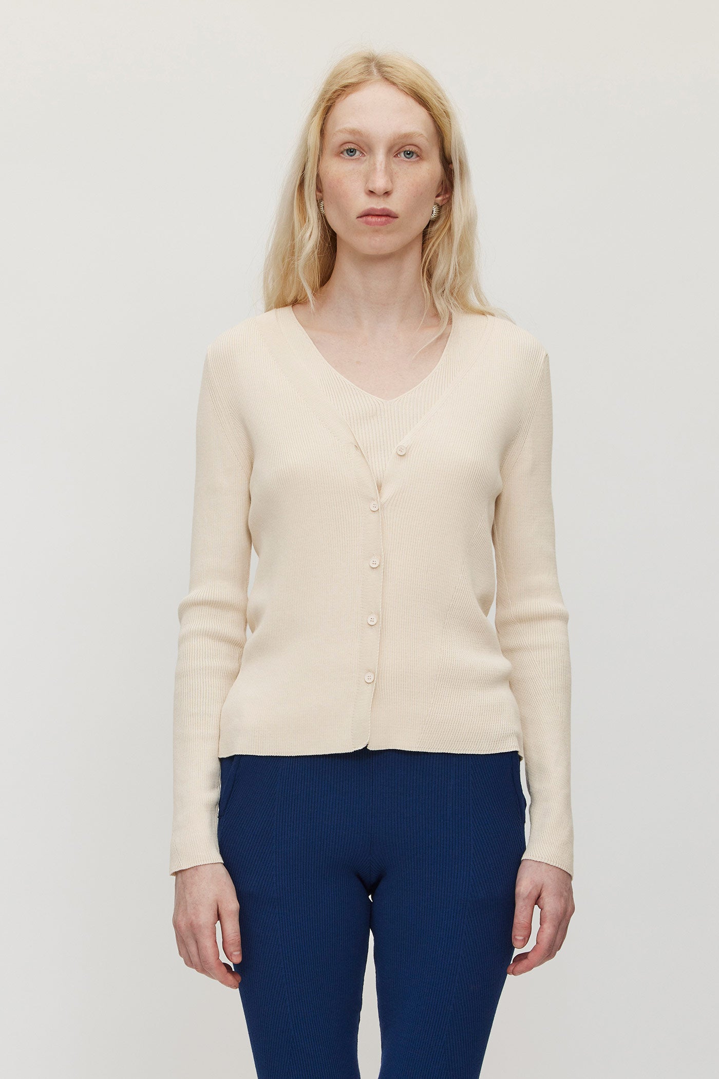 Angles Cardigan - Ecru