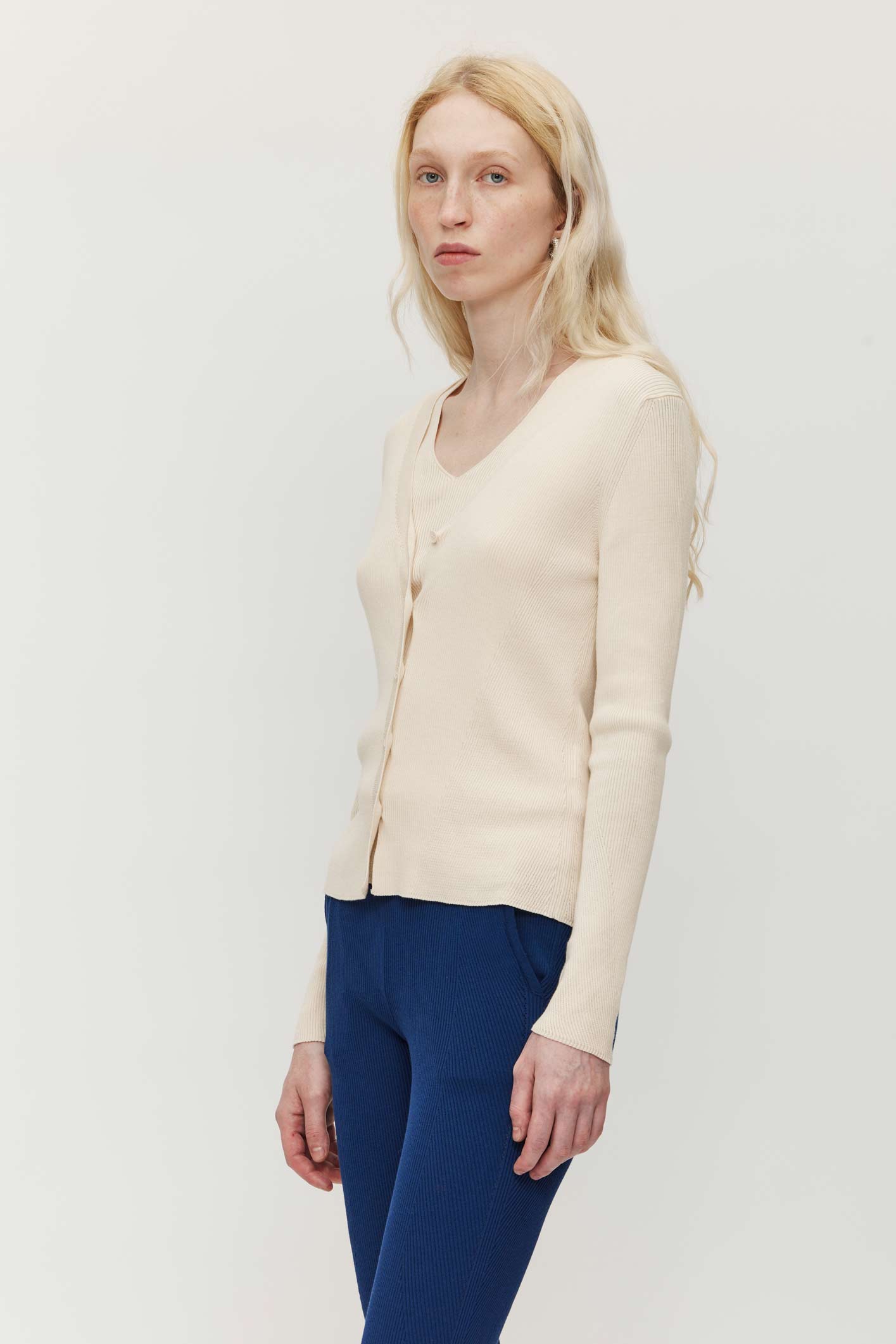 Angles Cardigan - Ecru