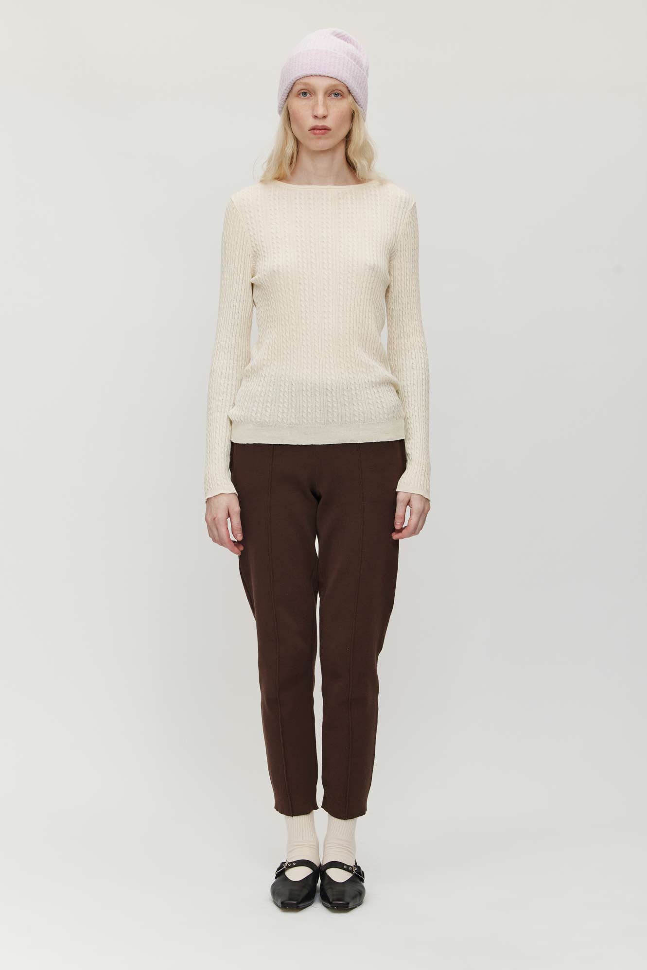 Komani Cashmere Sweater - Ivory
