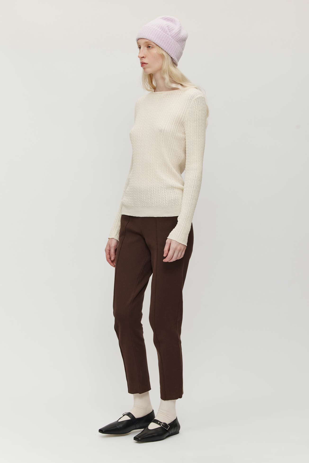 Komani Cashmere Sweater - Ivory