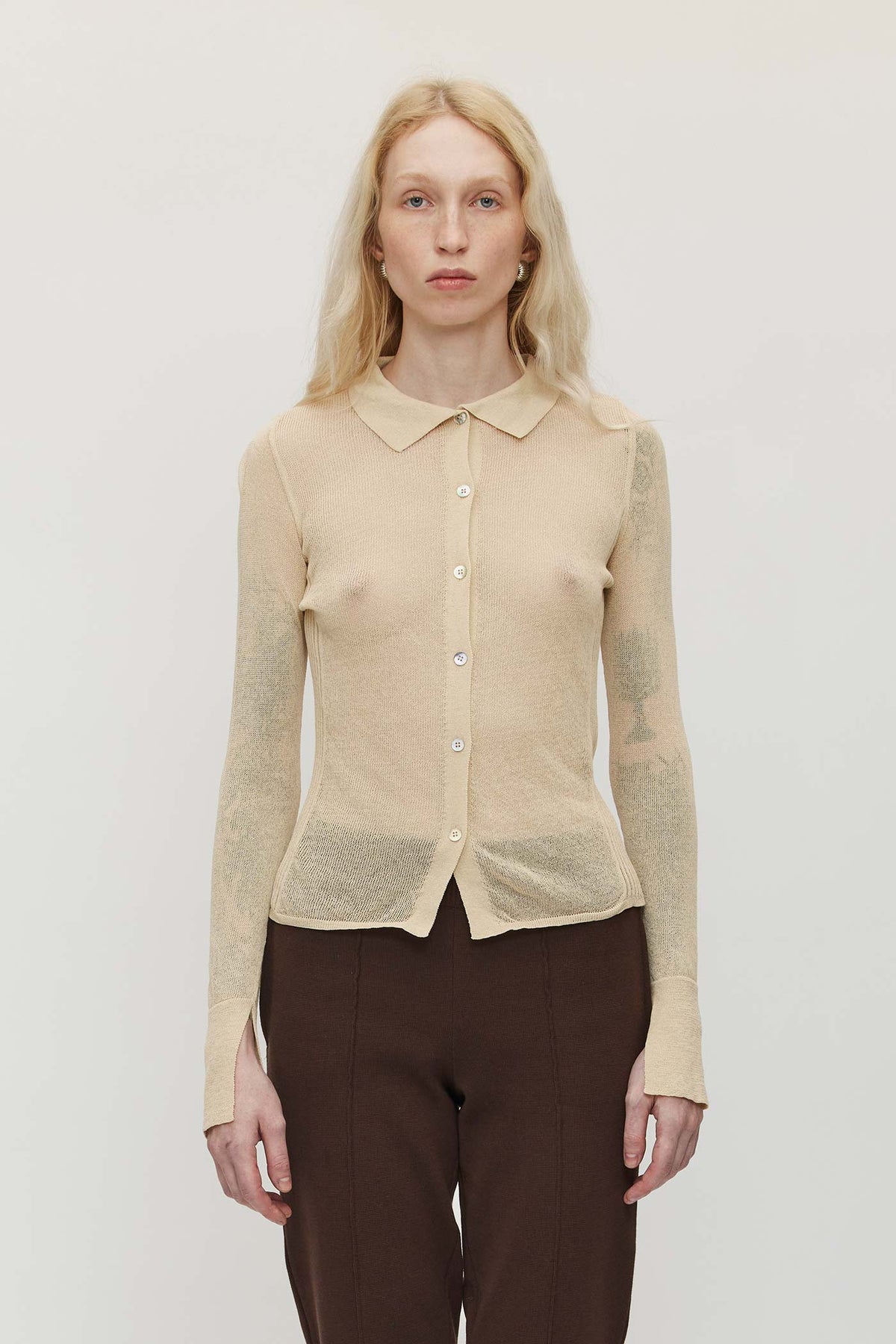 Sari Shirt - Sand