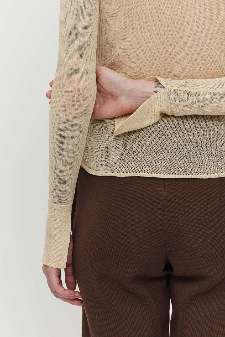 Sari Shirt - Sand