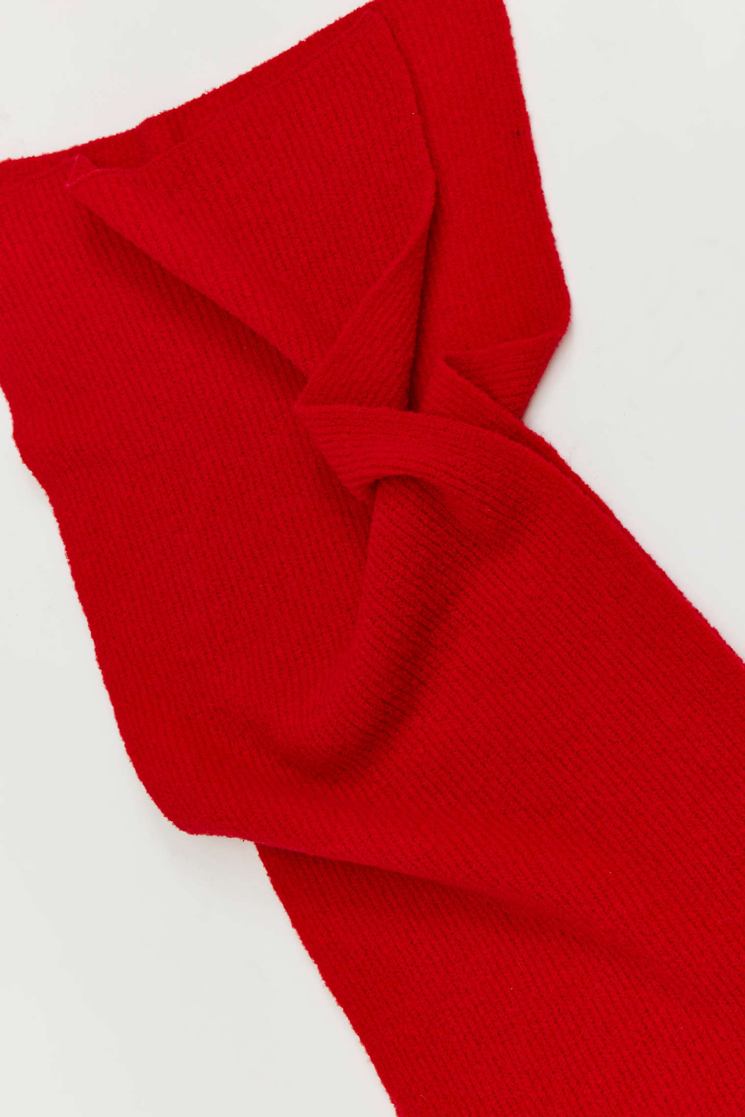 Salt Merino Scarf - Red
