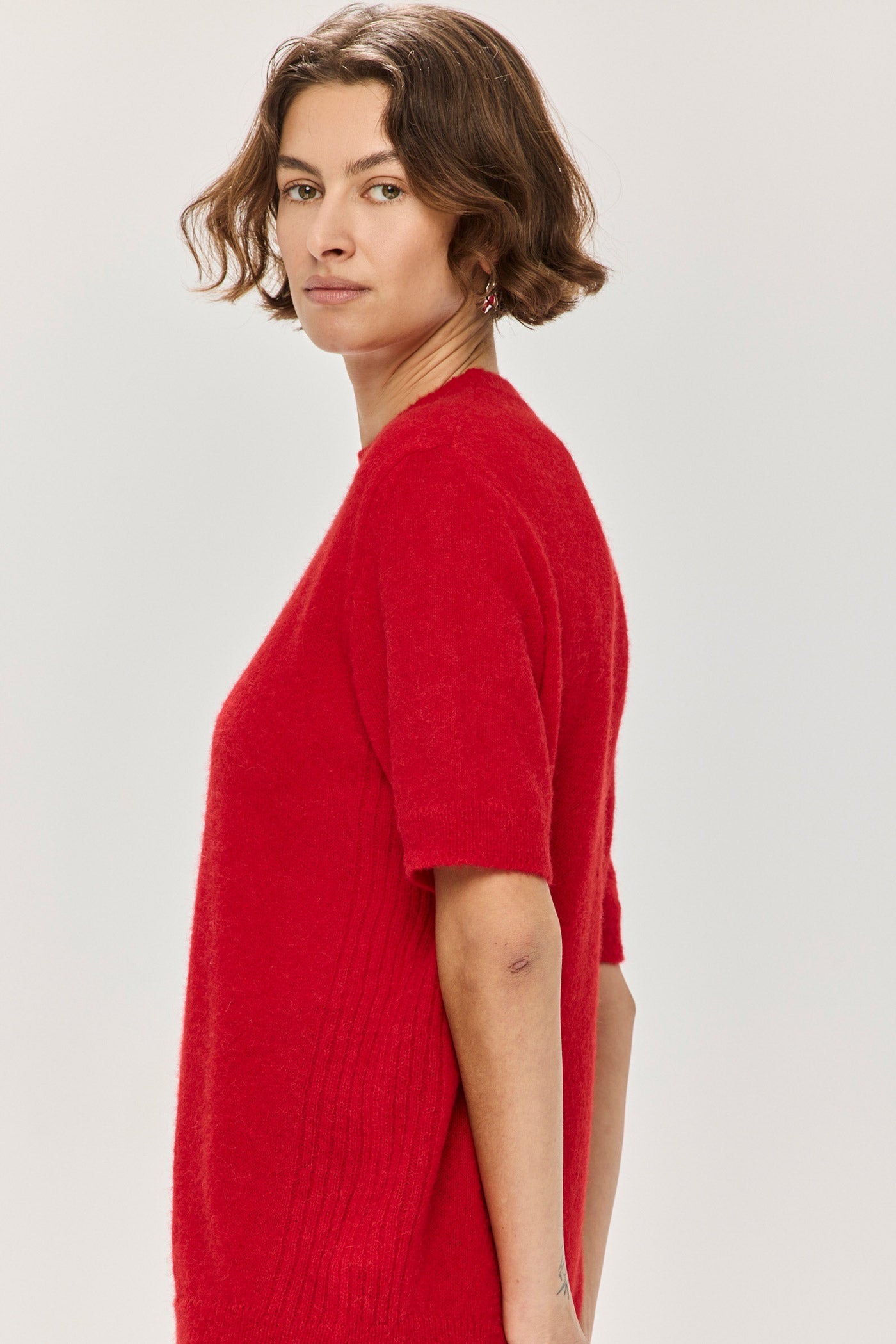 Vall Alpaca Top - Red (Pre-Order)