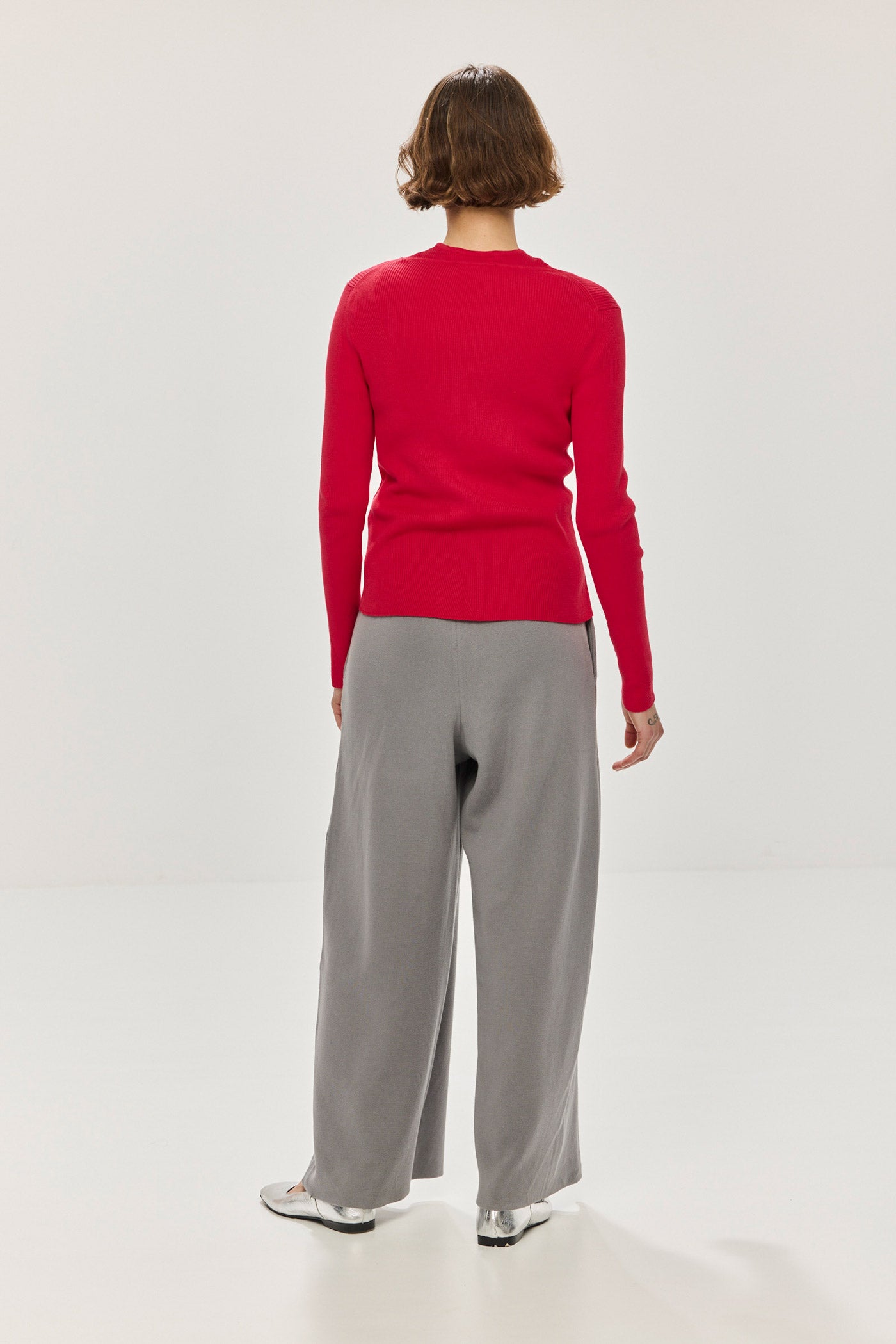 Angles Cardigan - Red (Pre-Order)