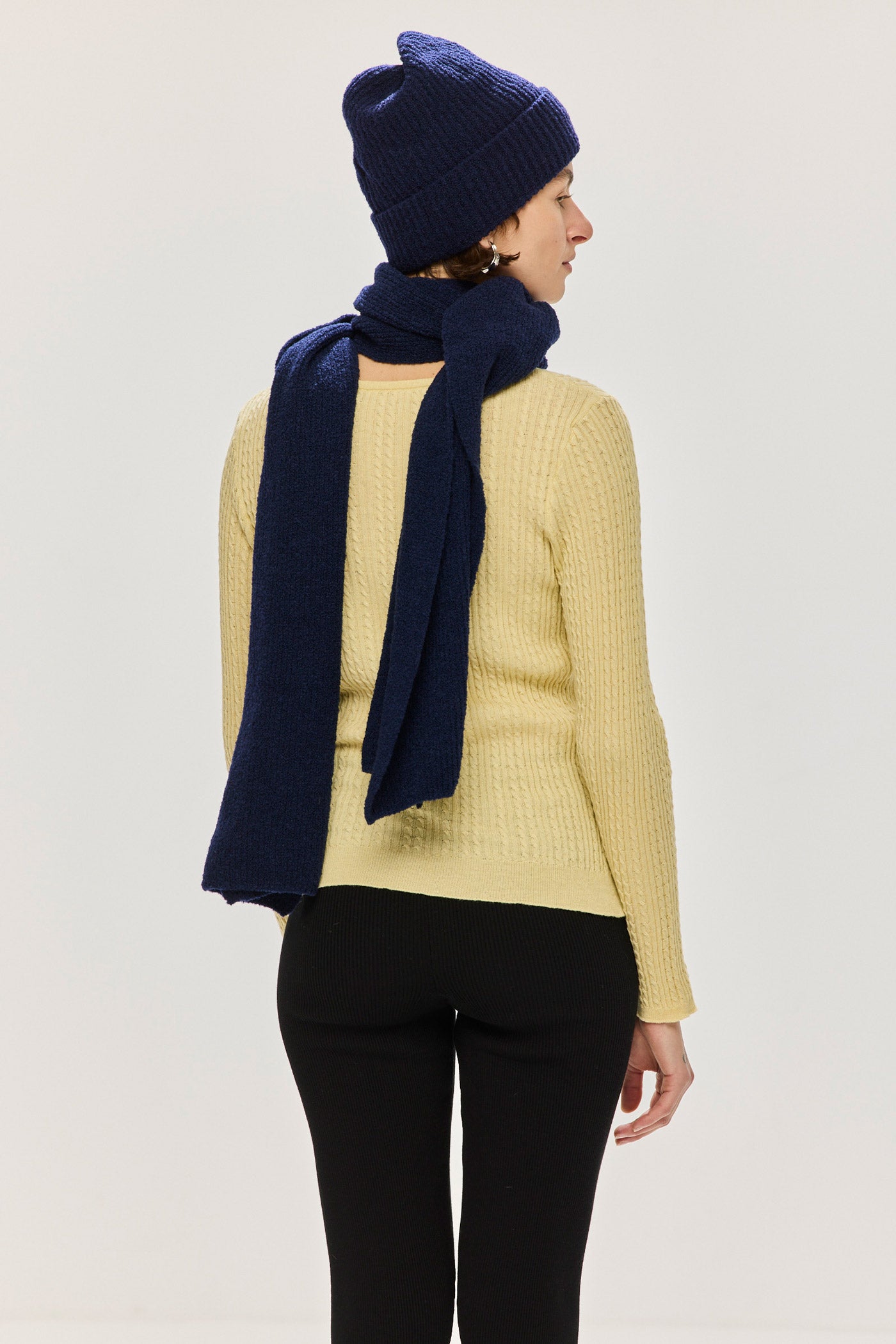 Salt Merino Beanie - Midnight