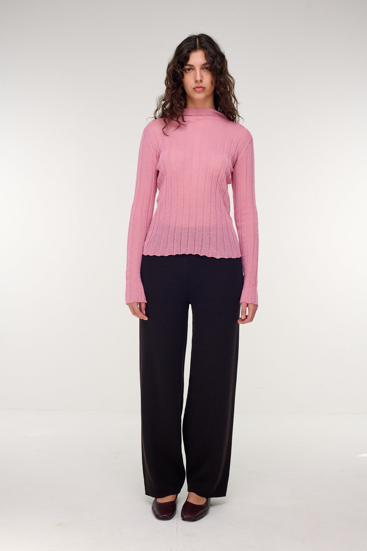 Klaas Sheer Top - Pink