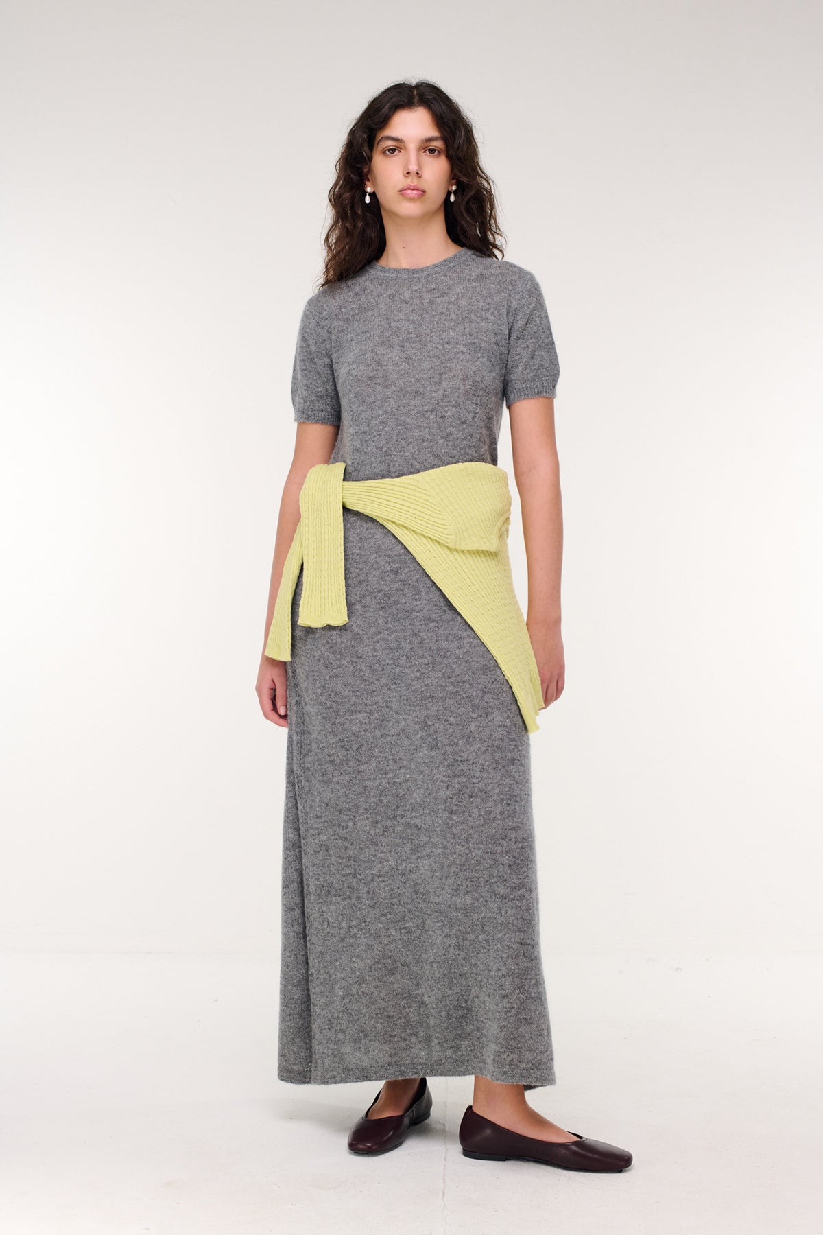 Redi Alpaca Dress - Melange Grey