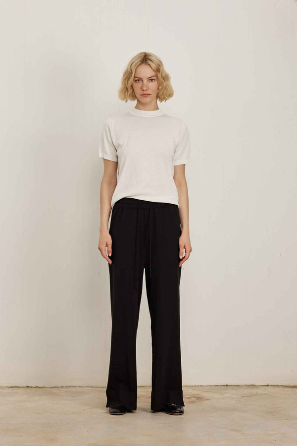 Frett X Maskit - Jessi Linen Pants - Black