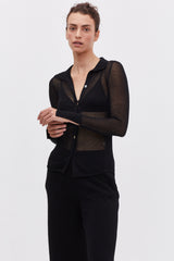 Sari Shirt - Black