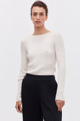 Komani Cashmere Sweater - Ivory