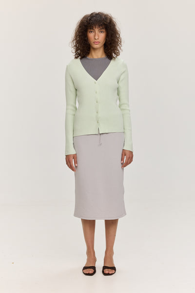 Angles Cardigan - Matcha